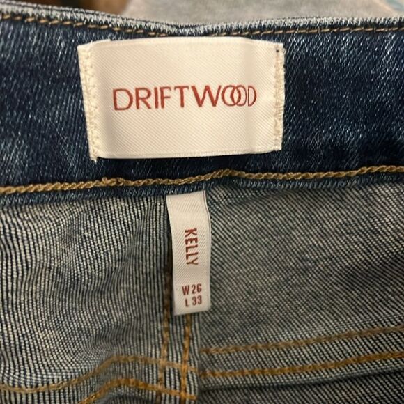 Driftwood Kelly Bootcut Embroidered Jeans Serenity - Medium Wash - Picture 10 of 12